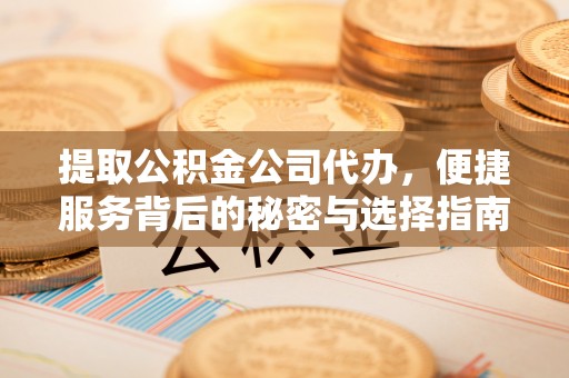 射洪提取公积金公司代办，便捷服务背后的秘密与选择指南