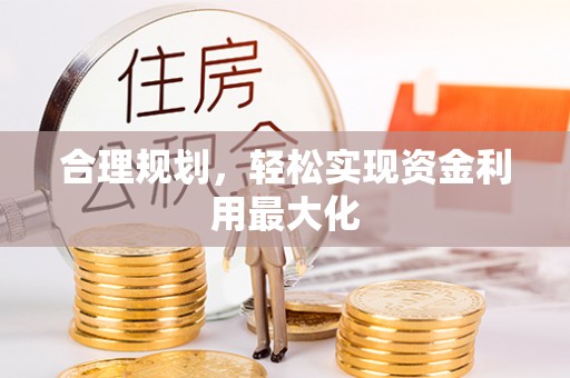 射洪合理规划，轻松实现资金利用最大化