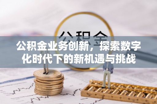 射洪公积金业务创新，探索数字化时代下的新机遇与挑战