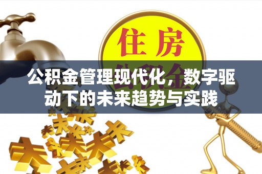射洪公积金管理现代化，数字驱动下的未来趋势与实践