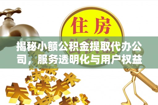 射洪揭秘小额公积金提取代办公司，服务透明化与用户权益保障