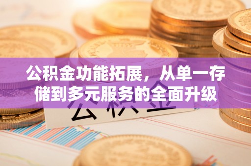射洪公积金功能拓展，从单一存储到多元服务的全面升级