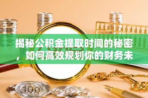 射洪揭秘公积金提取时间的秘密，如何高效规划你的财务未来