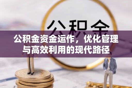射洪公积金资金运作，优化管理与高效利用的现代路径