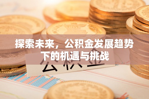 射洪探索未来，公积金发展趋势下的机遇与挑战