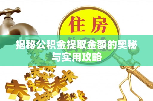 射洪揭秘公积金提取金额的奥秘与实用攻略