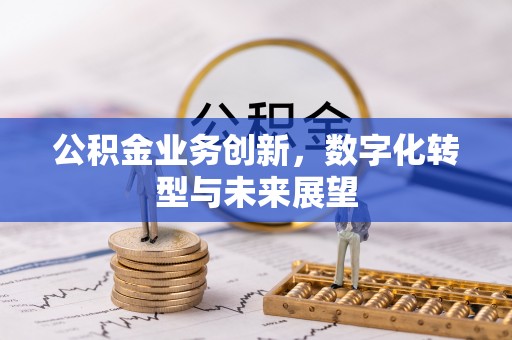 射洪公积金业务创新，数字化转型与未来展望