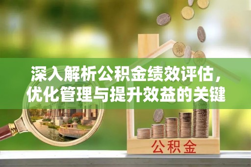 射洪深入解析公积金绩效评估，优化管理与提升效益的关键路径