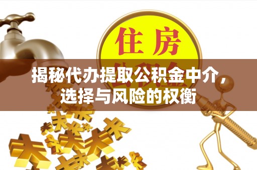 射洪揭秘代办提取公积金中介，选择与风险的权衡
