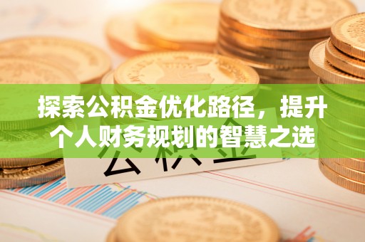 射洪探索公积金优化路径，提升个人财务规划的智慧之选