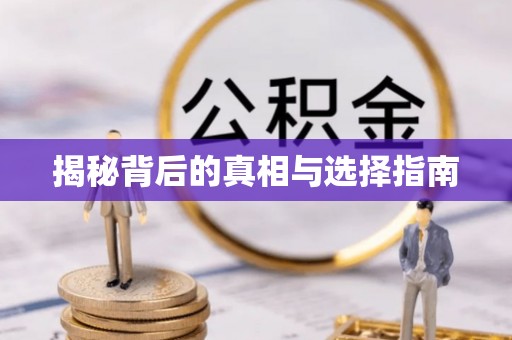 射洪揭秘背后的真相与选择指南