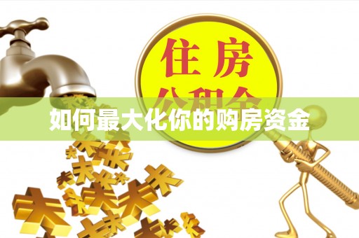 射洪如何最大化你的购房资金