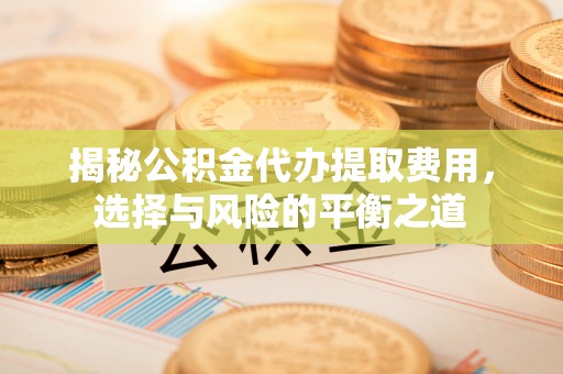 射洪揭秘公积金代办提取费用，选择与风险的平衡之道